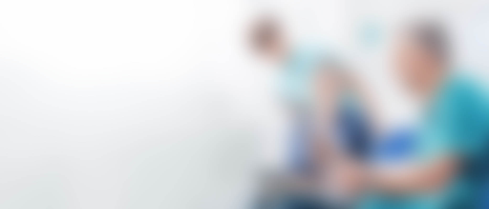 Banner principal con ambiente médico moderno y luminoso, transmite confianza y profesionalismo